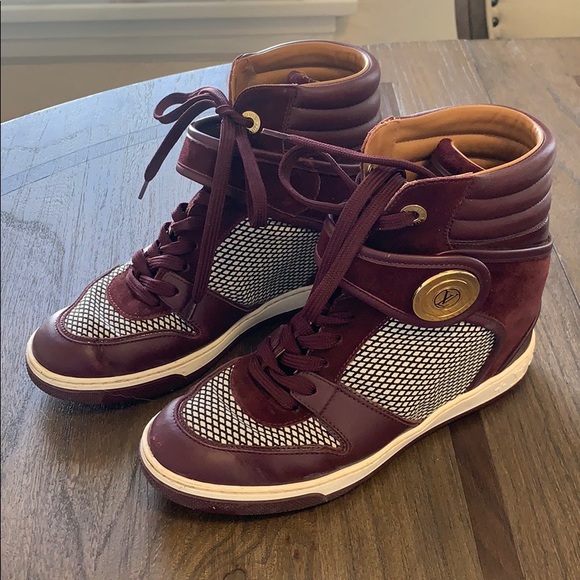 Louis Vuitton high top wedge sneaker - Picture 3 of 6